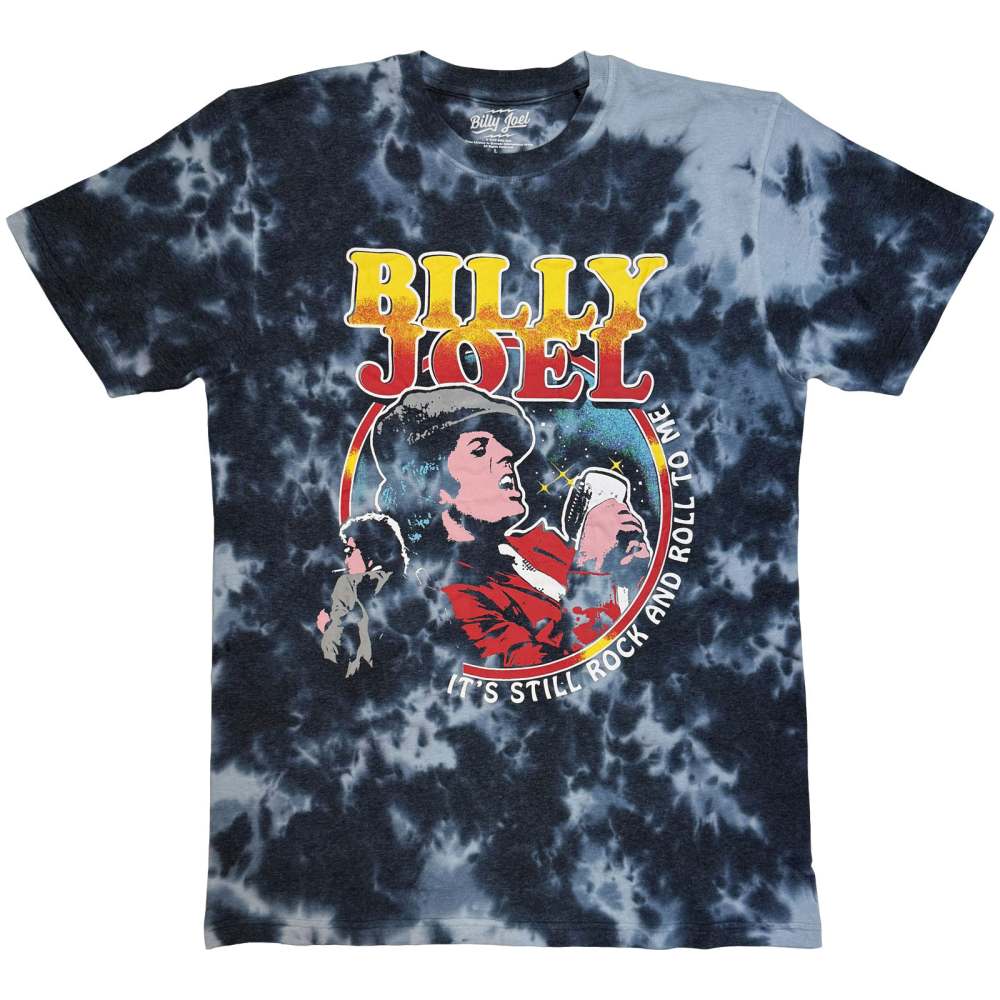 Billy Joel - It's Still Rock & Roll To Me Herren TShirt - Schwarz/Mehrfarben